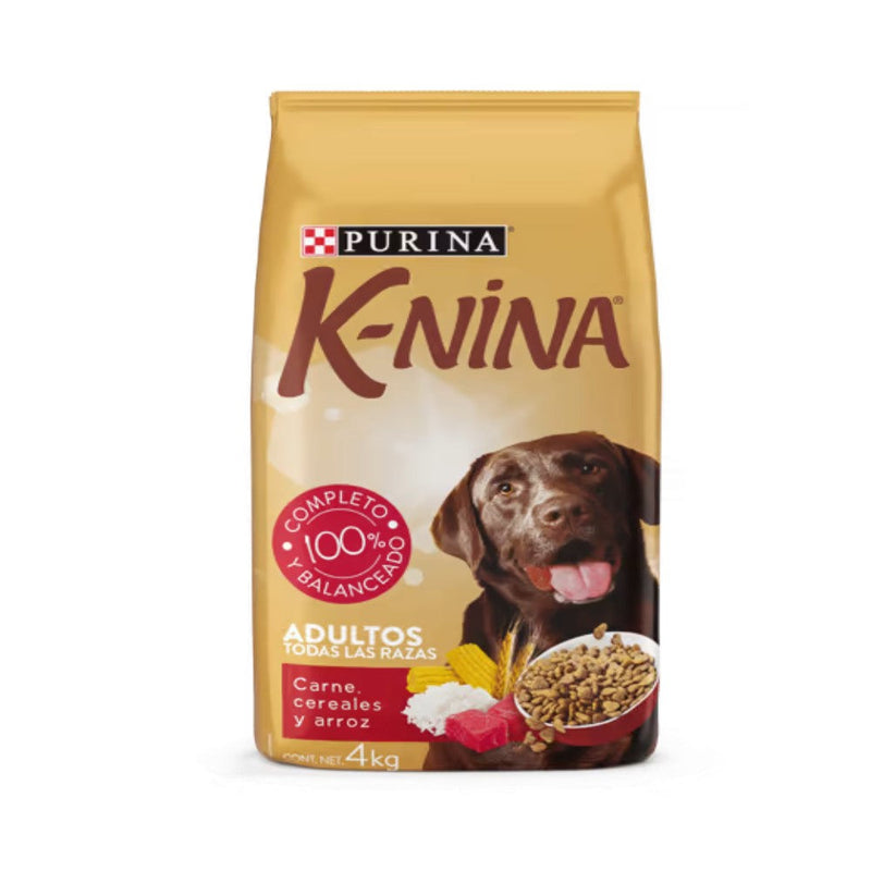 Purina K-Nina Adulto Carne Cereales y Arroz 4kg