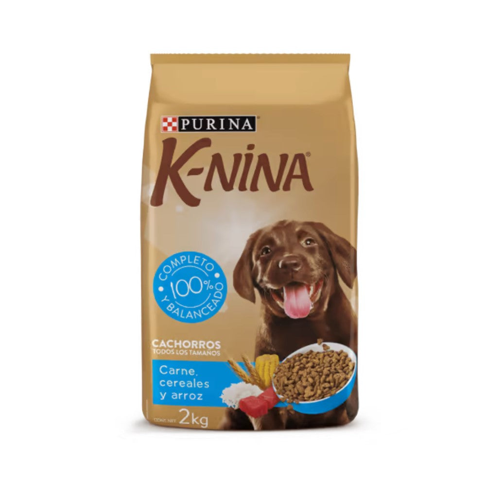 Purina K-Nina Cachorro Carne Cereales y Arroz 2kg