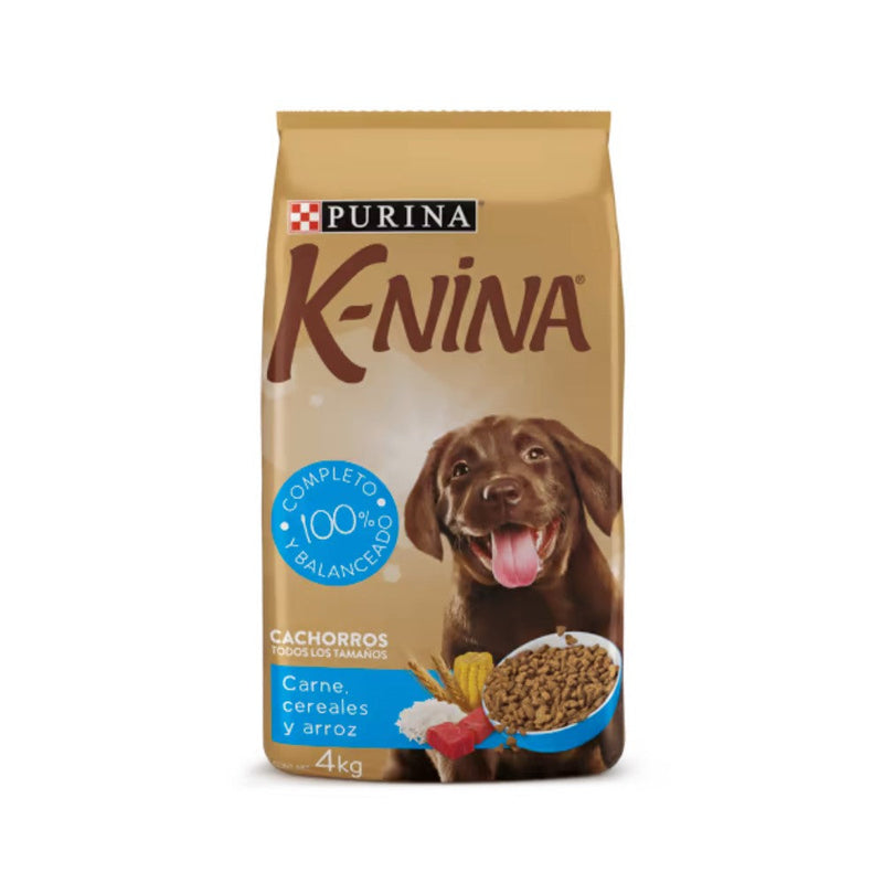 Purina K-Nina Cachorro Carne Cereales y Arroz 4kg
