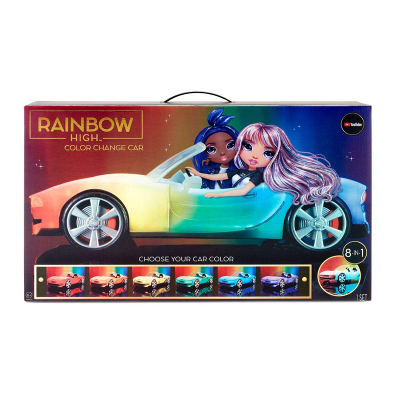 Rainbow High Color Change Car 6+