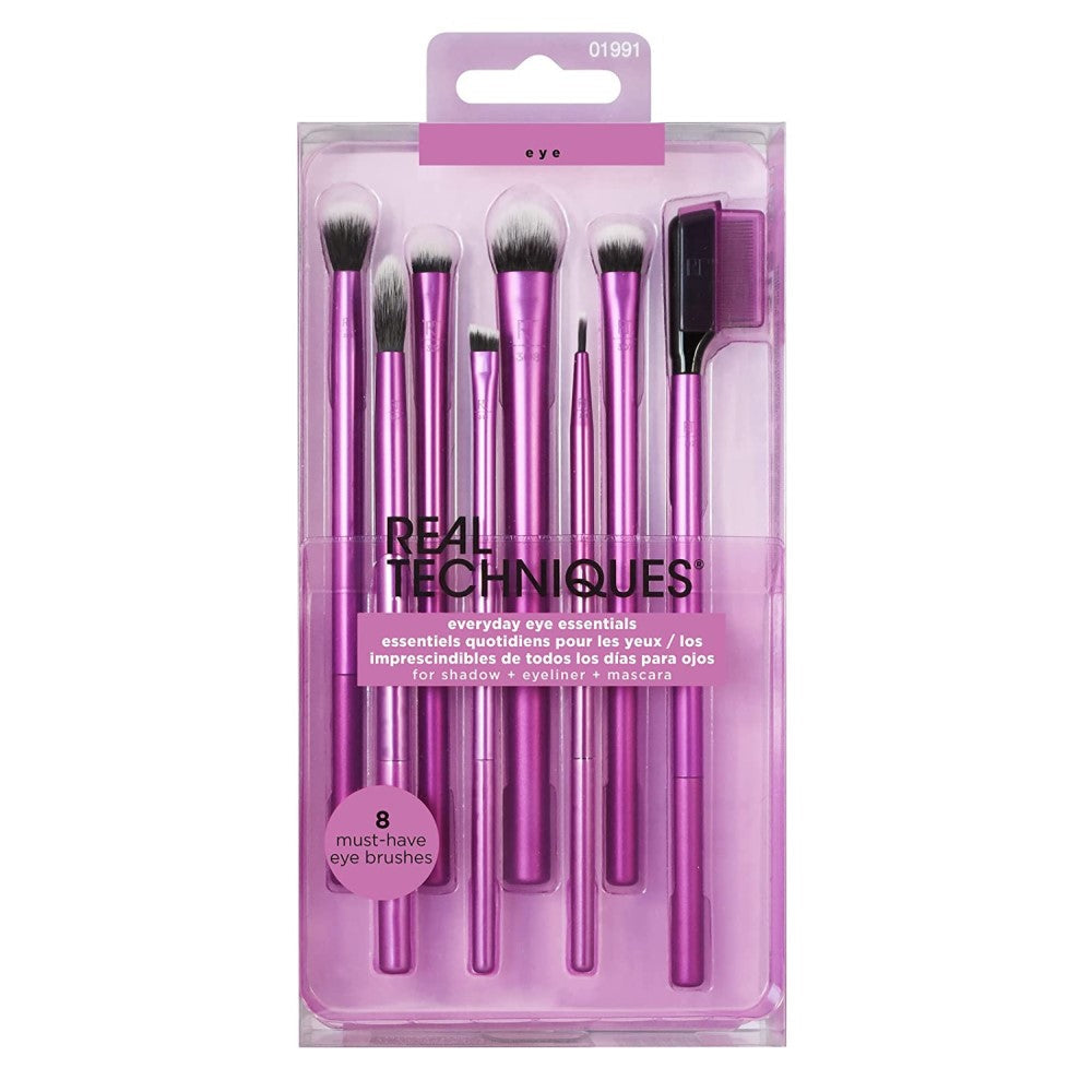 Real Techniques Everyday Eye Brush Essentials Kit 8und