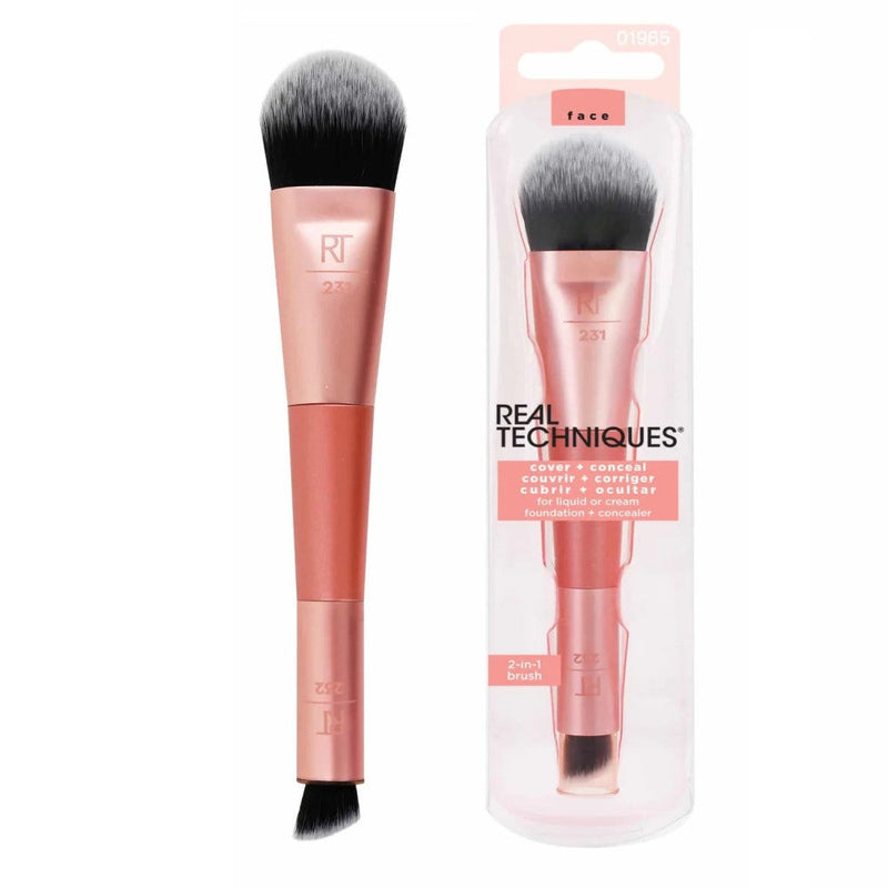 Brocha Real Techniques Cover Conceal 2 in 1 Brush 1und