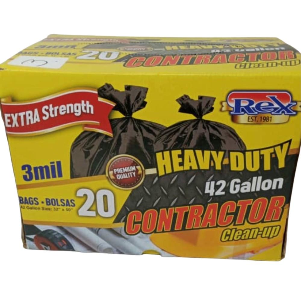 Bolsas de Basura Rex Extra Strengh 42 Gallon 20 und