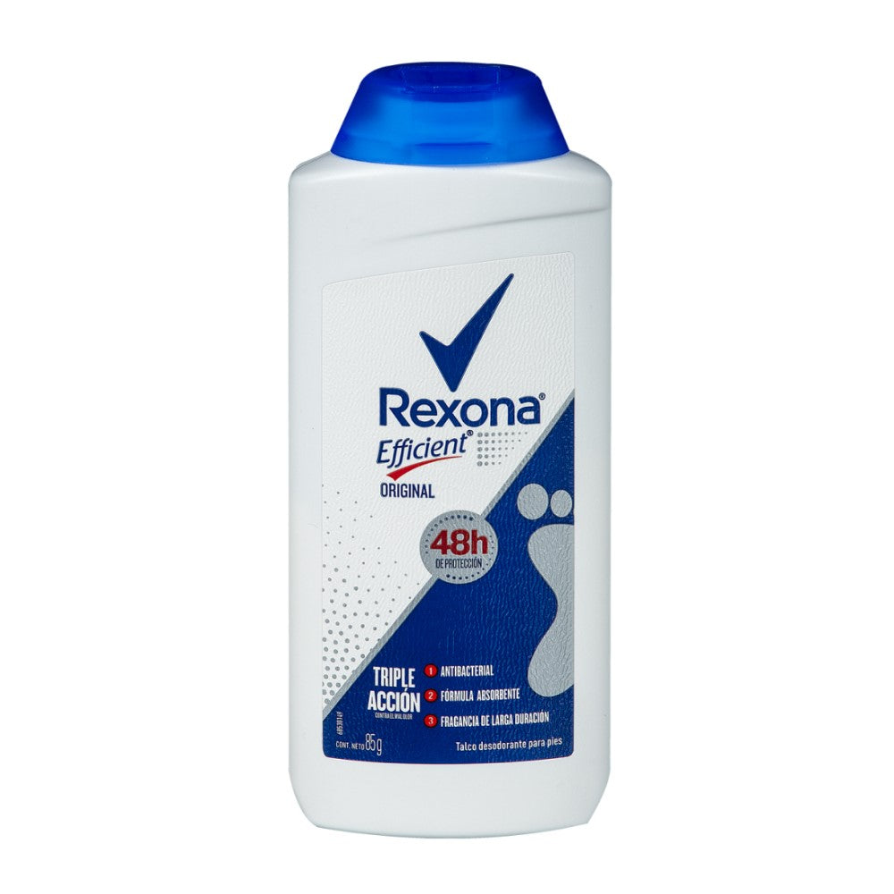 Talco Rexona Para Pies Efficient Original 85g