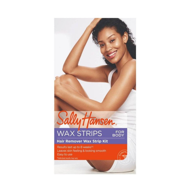 Sally Hansen Wax Strips For Body Hair Remover Wax Strip Kit 30 und