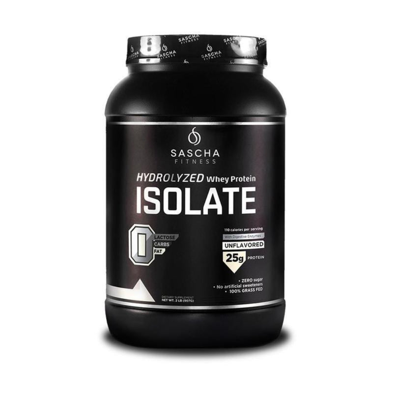 Whey Protein Hidrolizada Isolate by Sascha Fitness Unflavored  899 g