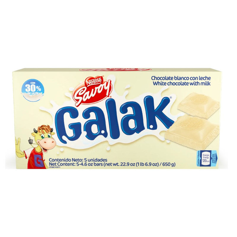 Chocolates Galak Extra Grande  5und 650g Total