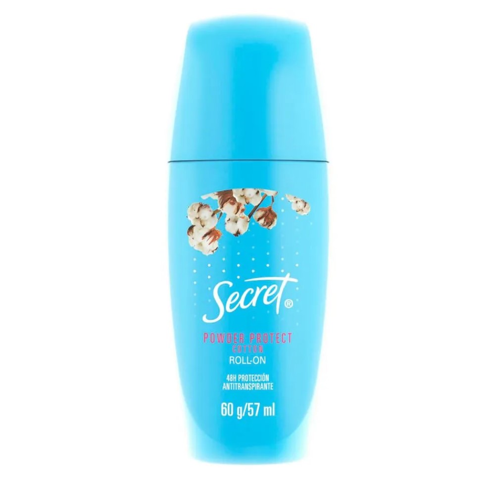 Desodorante Secret Roll-On Cotton Dama 57ml