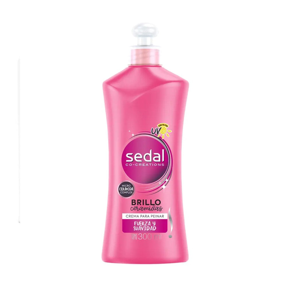 Sedal Crema Para Peinar Brillo Ceramidas 300ml