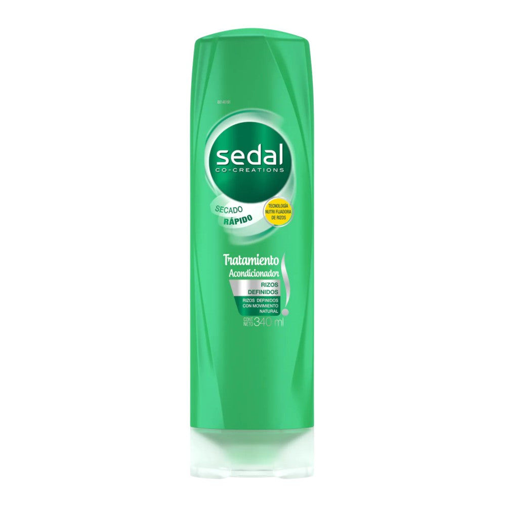 Sedal Acondicionador Rizos Definidos Secado Rapido 340ml