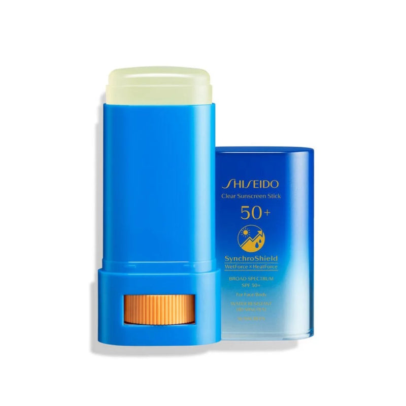 Shiseido Clear Sunscreen Stick Synchro Shield Broad Spectrum SPF 50+ 20g
