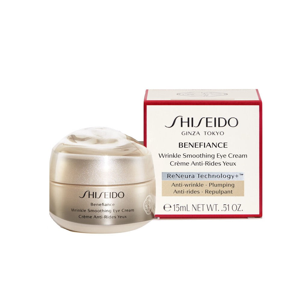 Shiseido Beneficiance Wrinkle Smoothing Eyes Crem Reneura Technology 15ml