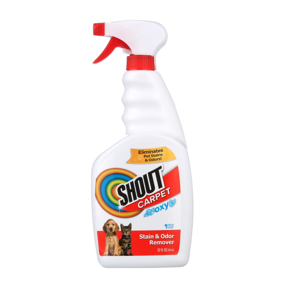 Shout Alfombras Removedor de Manchas y Olores Carpet Stain y Odor Remover 946ml