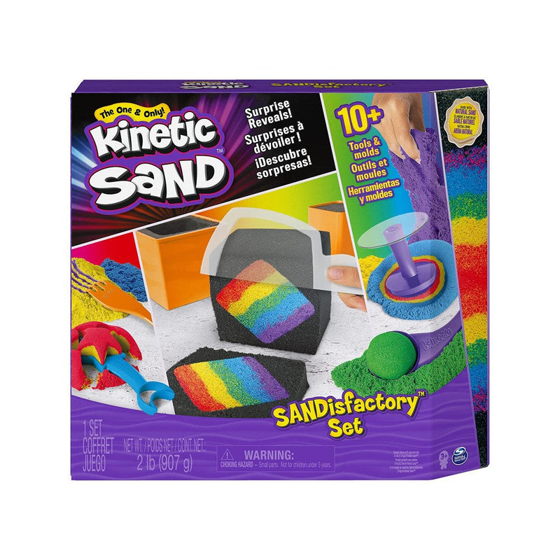 Kinetic Sand Sandisfactory Set 3+