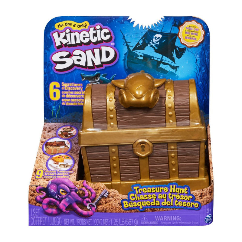 Kinetic Sand Busqueda Del Tesoro 3+