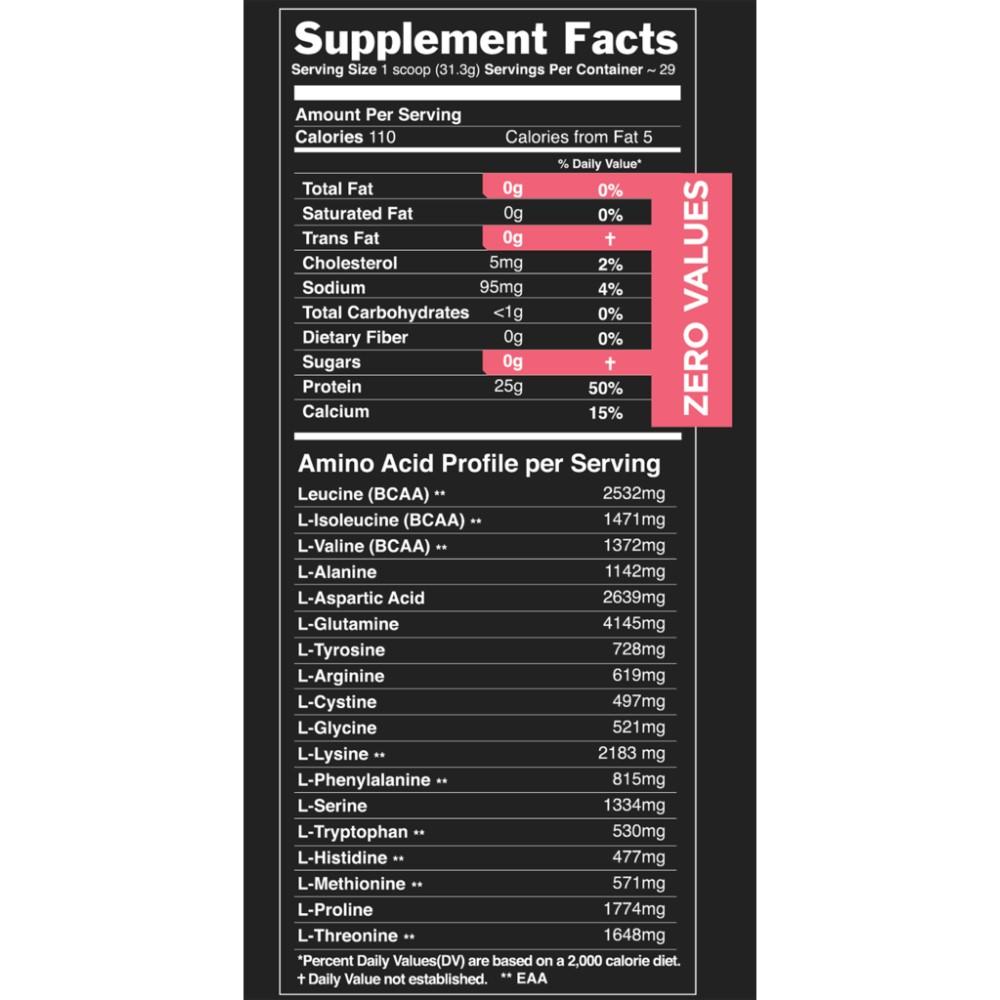 Whey Protein Hidrolizada Isolate by Sascha Fitness sabor Strawberry 907g - Madison Center