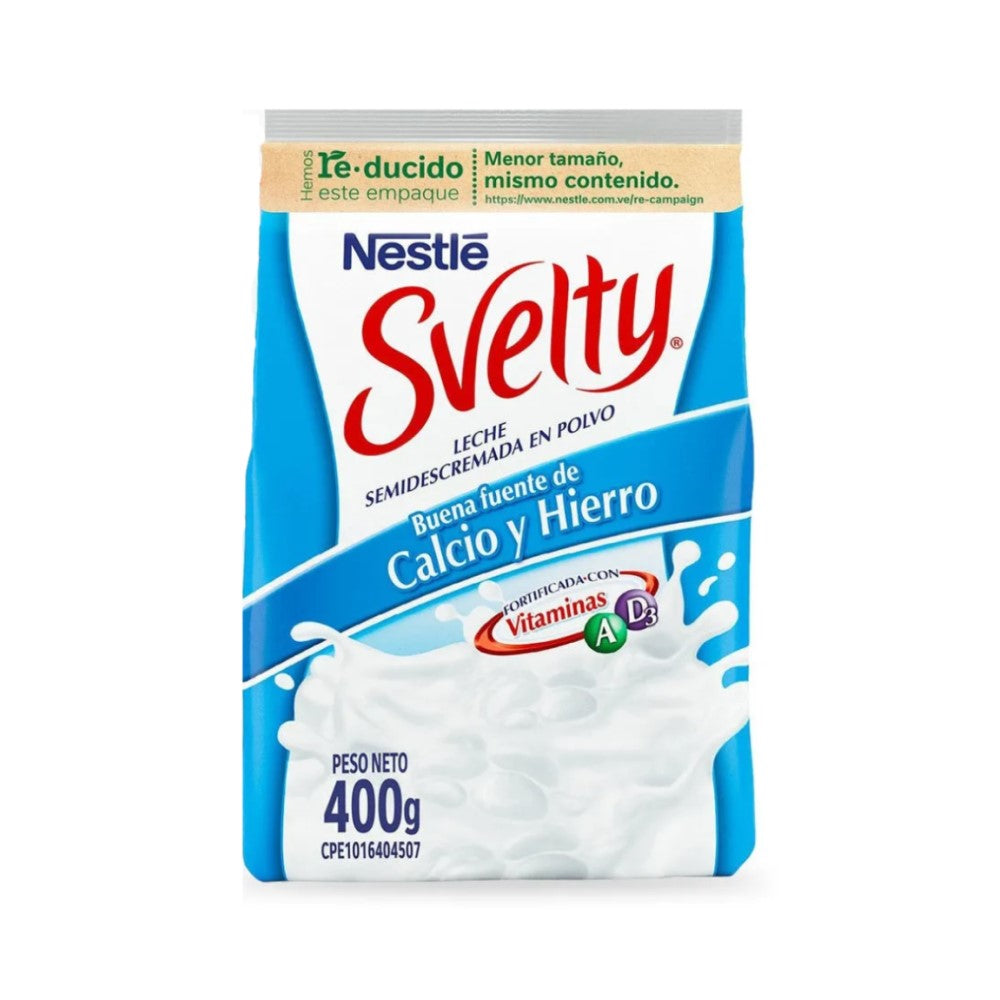 Leche Nestle Svelty Semidescremada En Polvo 400g