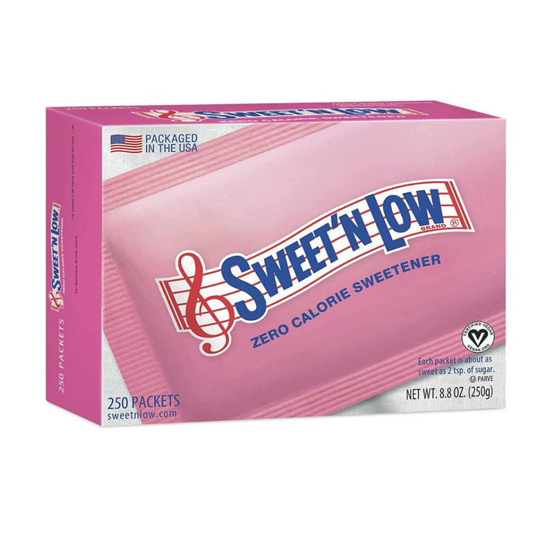Sweet'n Low 250 Paquetes Zero Calorie Sweetener 250g