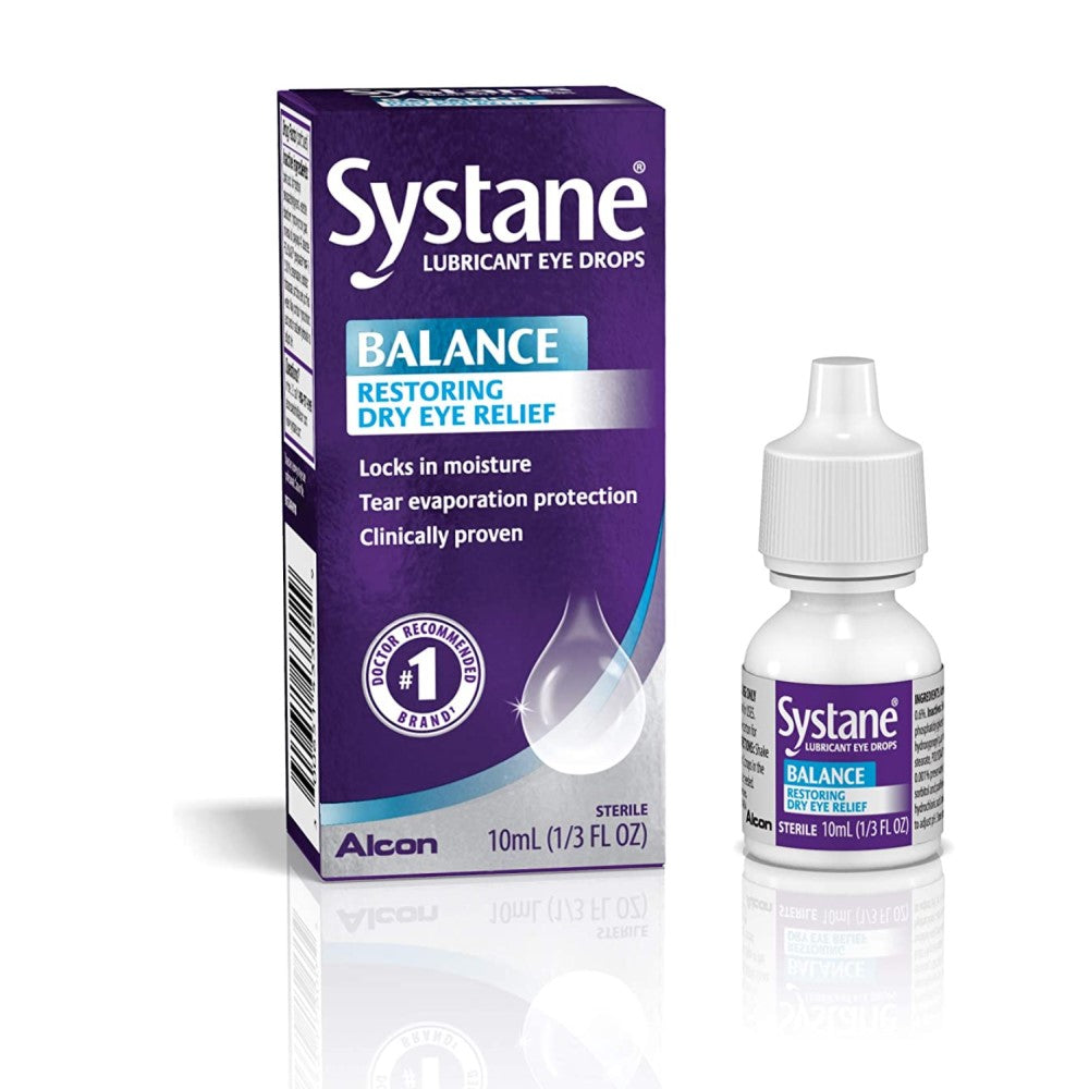 Systane Lubricant Eye Drops Balance Restoring 10ml