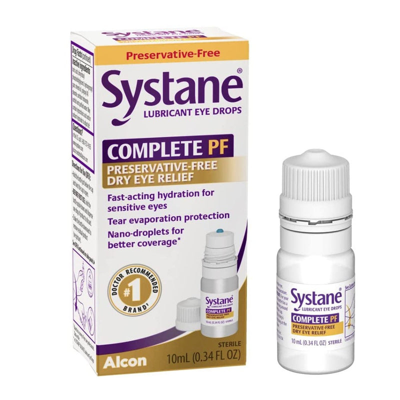 Systane Complete PF Lubricant Eye Drops Complete 10ml