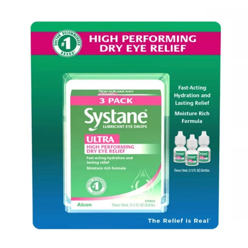 Systane 3 Pack Ultra High Performing Dry Eyes Relief 3und Lubricante de Ojos