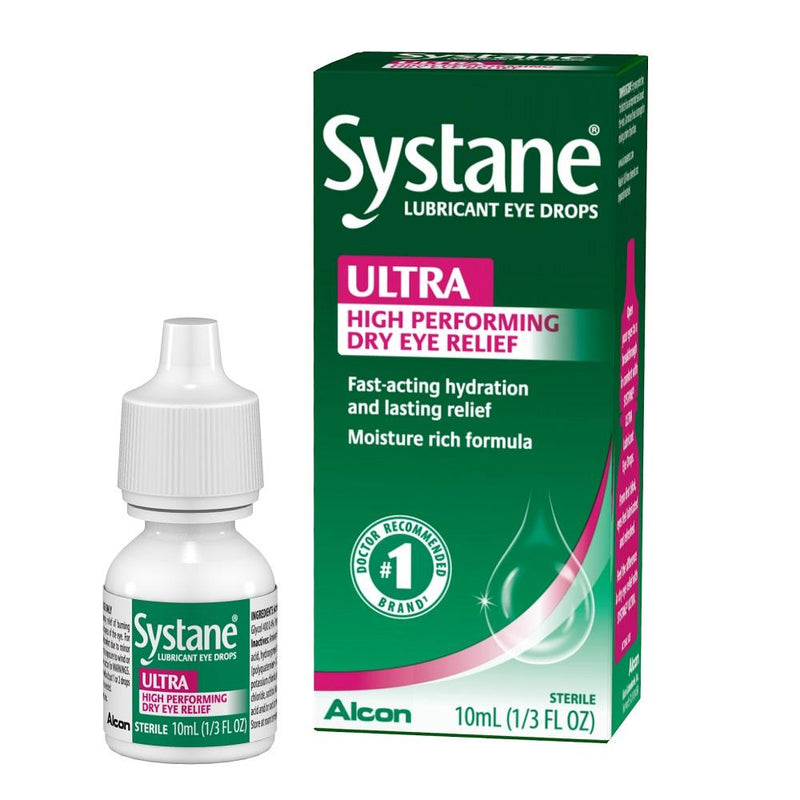 Systane Lubricant Eye Drops  Ultra High Performing Dry Eye Relief 10ml
