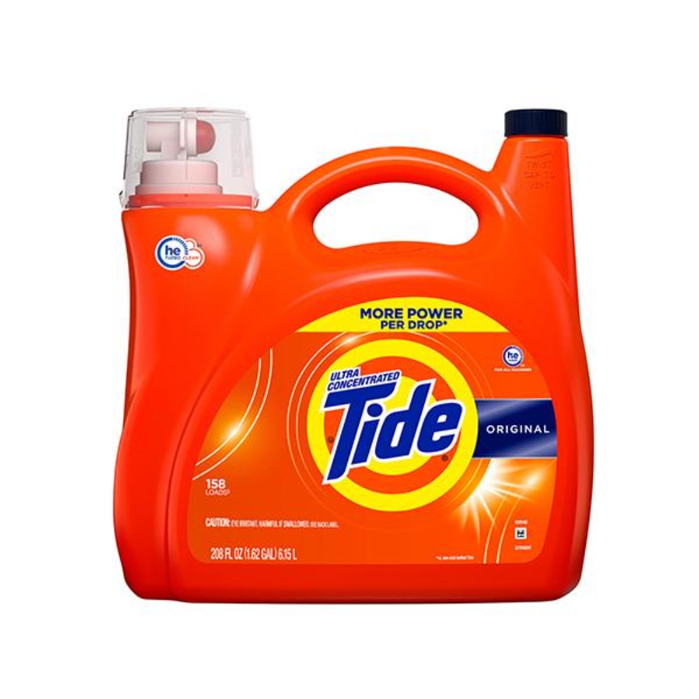 Tide Detergente Liquido Original 158 Lavadas 6.15 Lt