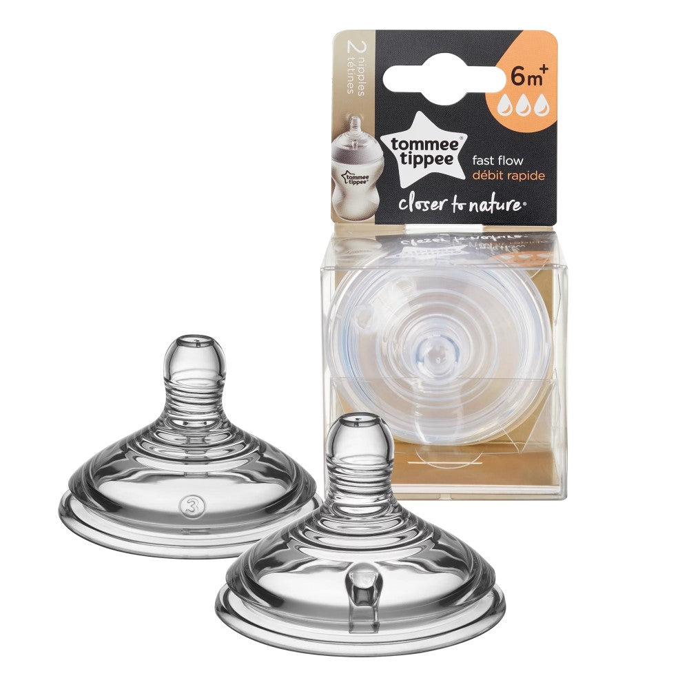 Tommee Tippee Tetinas Para Teteros Fast Flow 2und 6m+