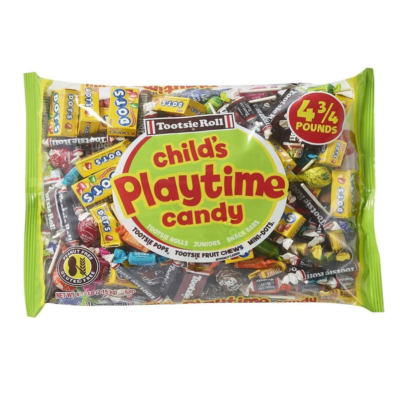 Candies Childs Tootsie Rolls Playtime Candy 2.15kg
