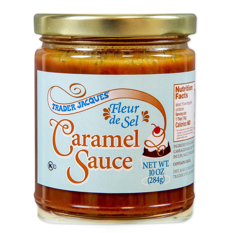 Trader Jacques Caramel Sauce Fleur De Sel 284g