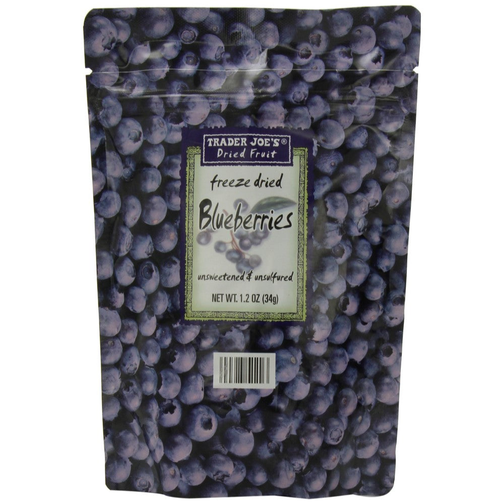 Trader Joe's Dried Fruit Blueberries 34g