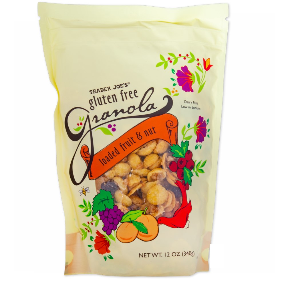 Trader Joe's Granola Loaded Fruit & Nut Gluten Free 340g