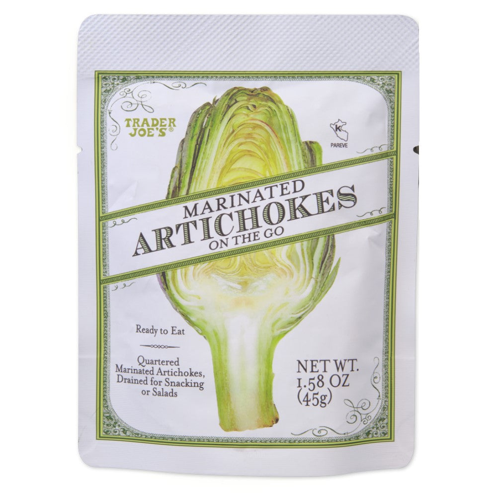 Trader Joe's Alcachofas Marinated Artichokes On The Go 45g