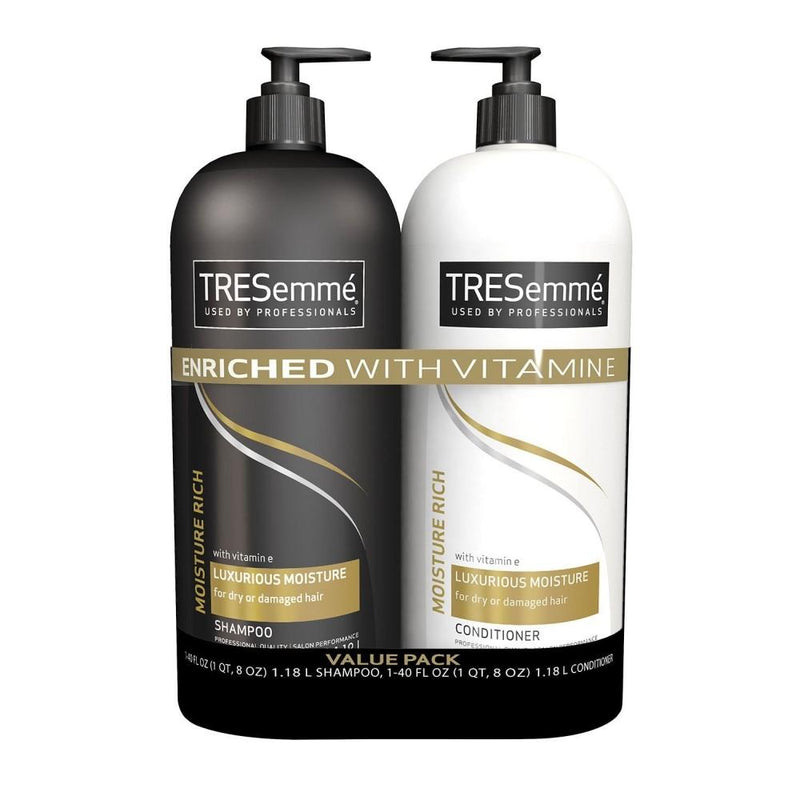 Shampoo and Conditioner TRESemme Value Pack x2 = 1.18c/u