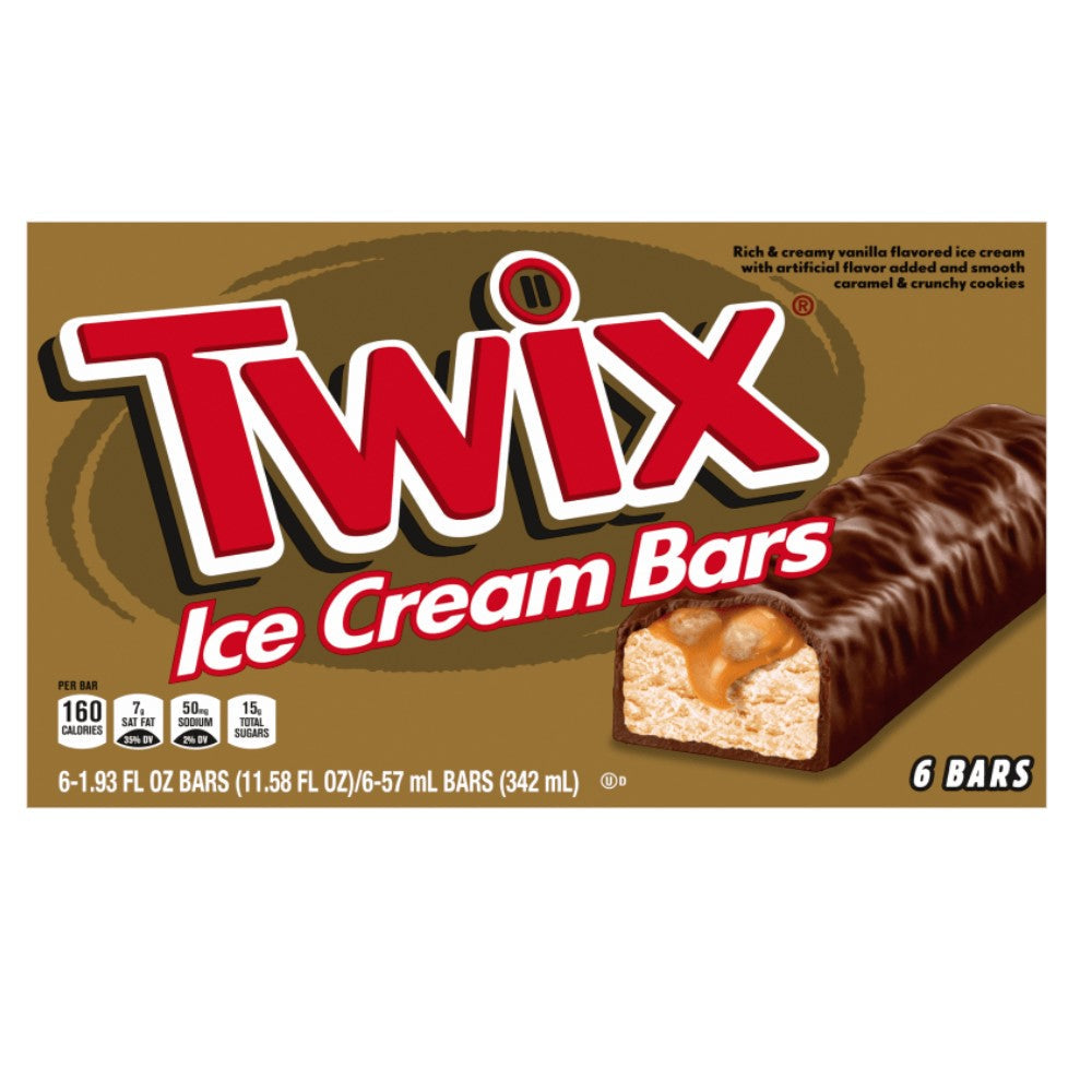 Barras Twix-ice Cream 6und 342ml