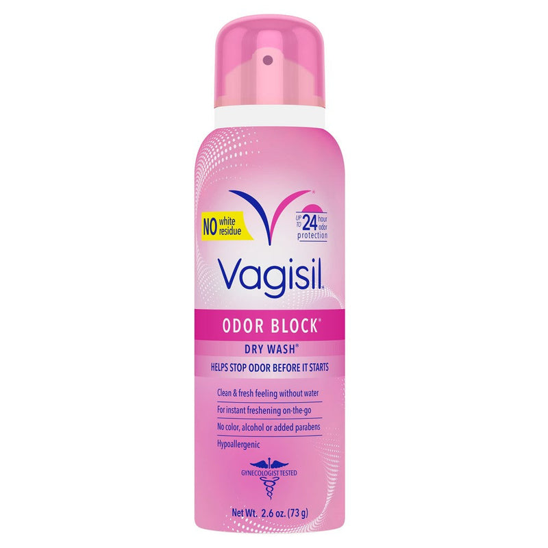 Vagisil Odor Block Dry Wash Helps Stop Odor Before It Starts 73g