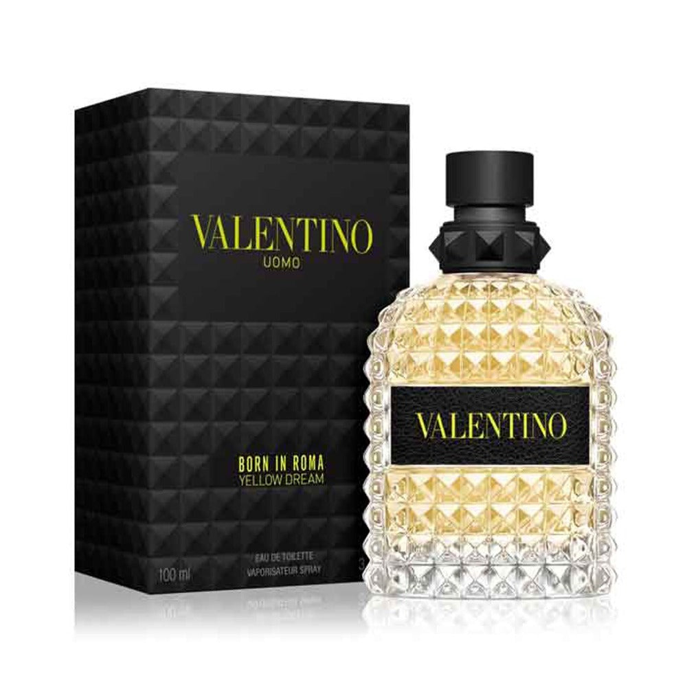 Valentino Uomo Born In Roma Yellow Dream Eau De Toilette For Men 100ml