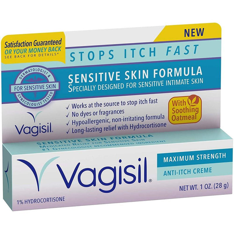 Vagisil Crema Sensitive Skin Anti Itch Creme 28g