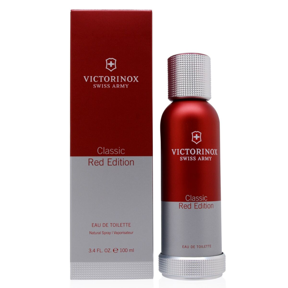 Swiss Army Victorinox Classic Red Edition Eau De Toilette For Men 100ml