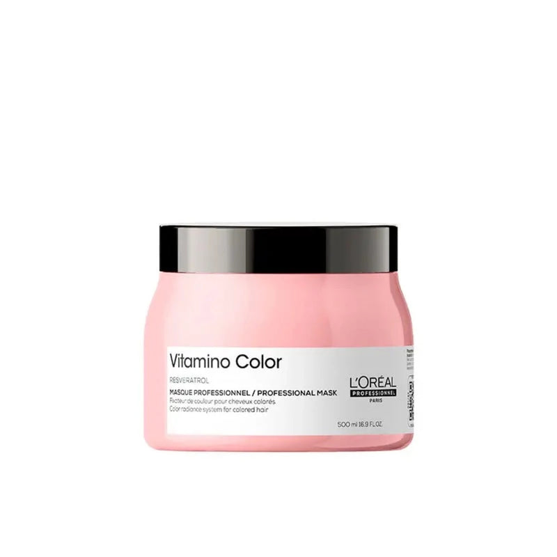 Loreal Mascarilla Serie Expert Resveratrol Vitamino Color 500 ml