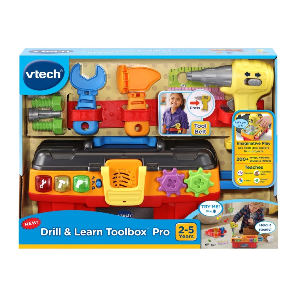 Vtech Drill & Learn Toolbox Pro 2-5years