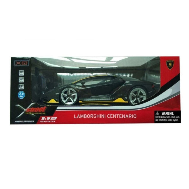 Lamborghini Centenario A Control Remoto Escala 1:18 Large Negro