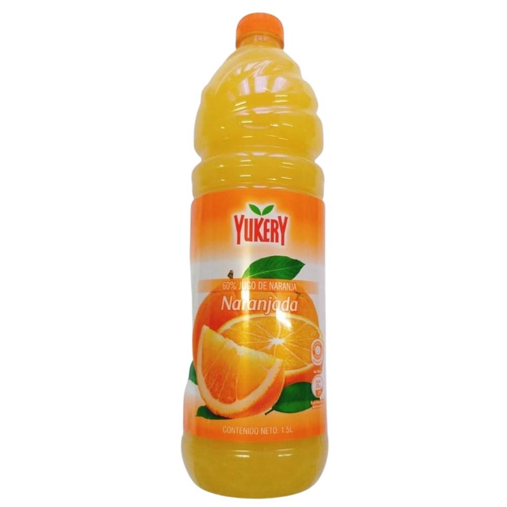 Jugo Yukery Naranjada 1.5lt