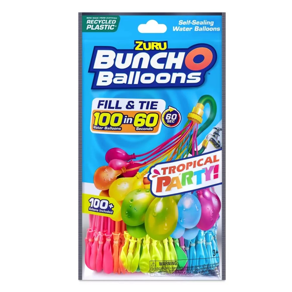 Zuru Buncho Balloons Tropical Party Water Balloons 100und